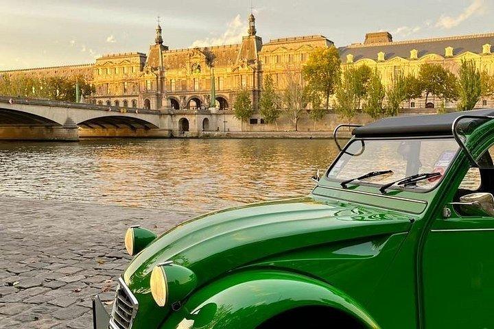 Visite privée de Paris : les coins secrets, 2 heures en Citroën 2CV