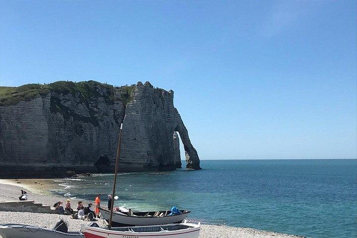 Visite guidée privée de Honfleur et Etretat depuis Bayeux ou Caen