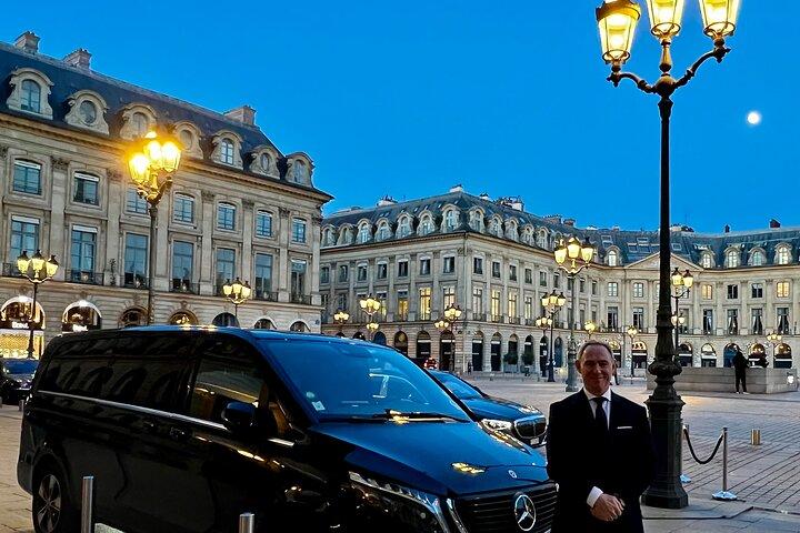 Transfert privé en Mercedes de luxe de PARIS à ==> BAYEUX avec Cab-Bel-Air