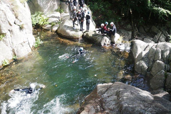 Canyoning Haute Besorgues en Ardèche - demi-journée