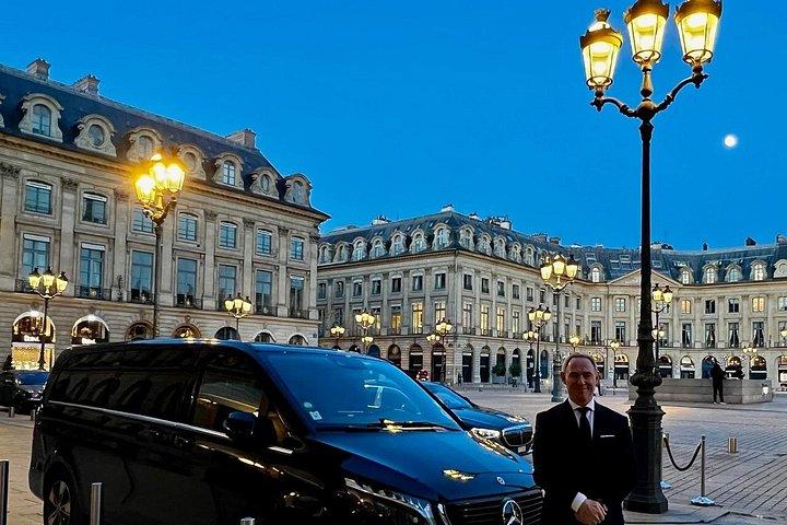 Transfert privé en Mercedes de luxe de PARIS à ==> REIMS avec Cab-Bel-Air