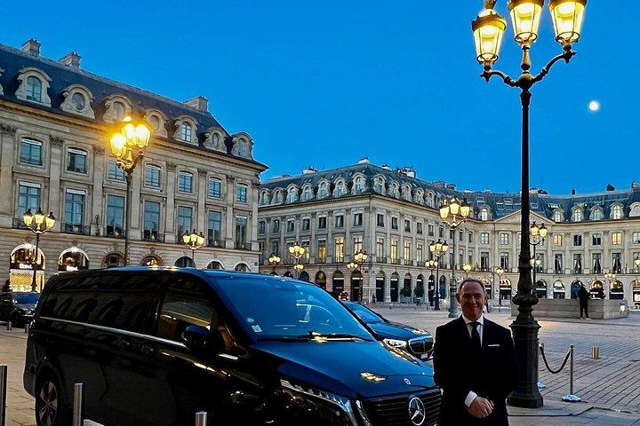 Transfert en Mercedes de luxe de PARIS à => GENEVE ou LAUSANNE avec Cab-Bel-Air