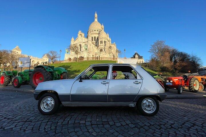 Tour Nocturne Privée de Paris Vintage dans une Renault 5 de 1980