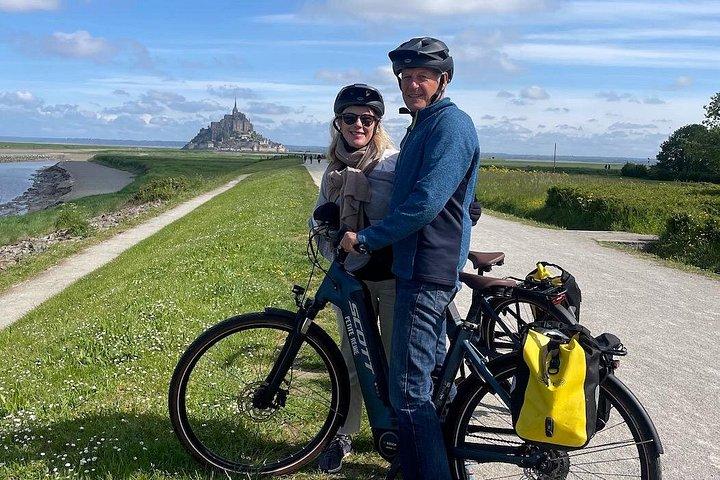 Visite en vélo électrique du Mont Saint Michel // Visite guidée privée