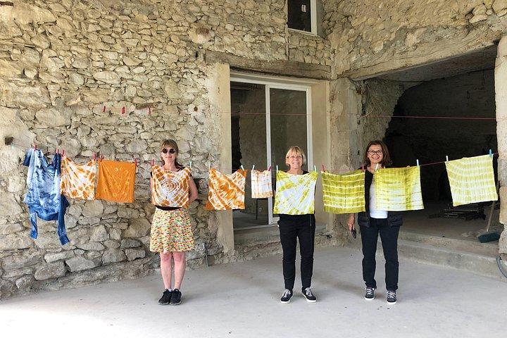 Initiation Privée à la couleur végétale à Forcalquier en provence
