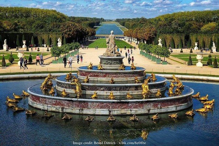 Château de Versailles et jardins : excursion privée d'une journée au départ de Paris