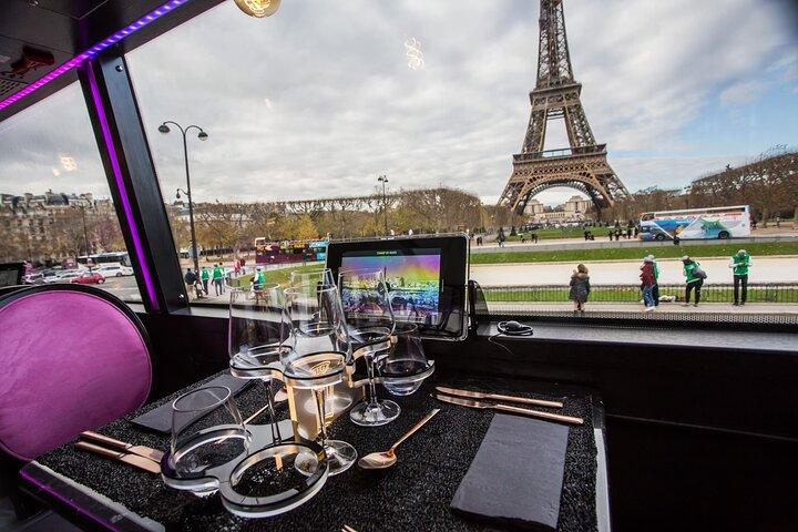 Champs-Elysées Déjeuner en Bus Panoramique