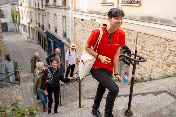 Visite à pied de Paris Montmartre : pierres précieuses cachées, vues et croissant