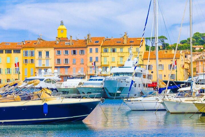 Excursion d'une journée à Saint-Tropez et Port Grimaud