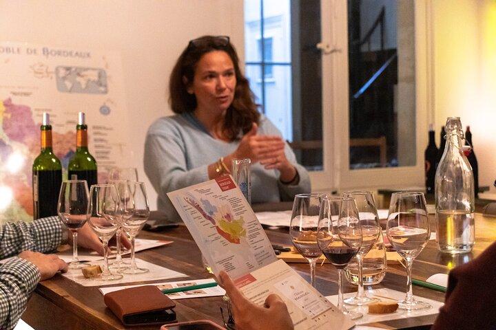 Masterclass de vin de Bordeaux : Atelier de dégustation avec amuse-bouche