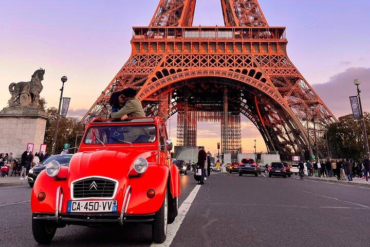 Balade Privée en Citroën 2CV à Paris - 2h