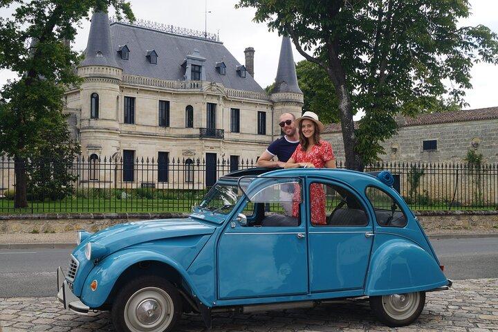 Margaux & Médoc : half day private tour in a classic car