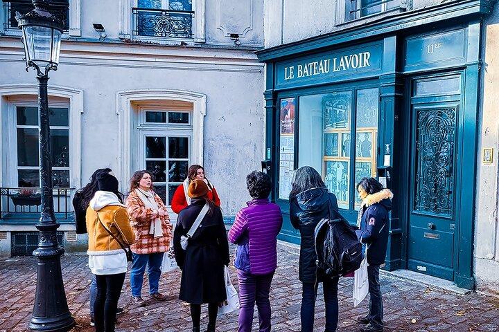 Promenade guidée en petit groupe à Montmartre dans le Paris de Bohême