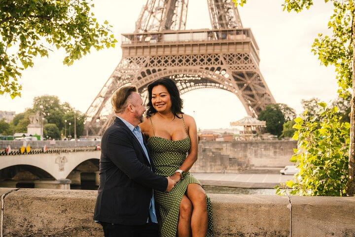 Visite photo professionnelle de la tour Eiffel avec un photographe VOGUE