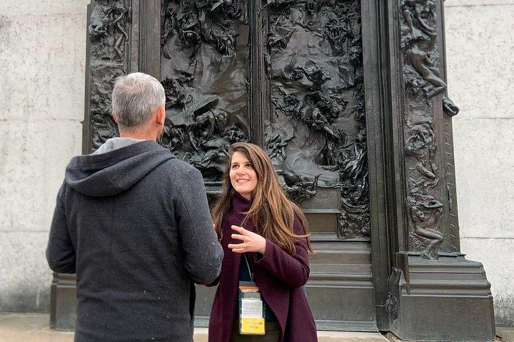 Tour Rodin coupe-file avec artiste