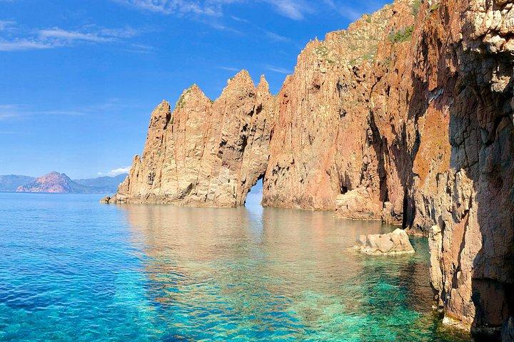De Sagone/Cargèse: Calanques de Piana grotte marine Snorkeling