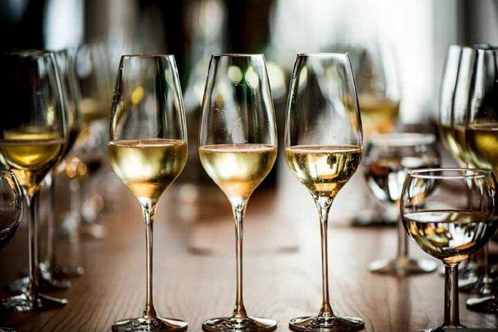 Excursion privée d'une journée en Champagne au départ de Paris avec 7 dégustations et déjeuner