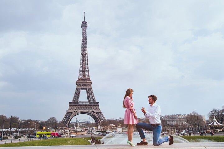 Séance photo pour proposition privée à Paris