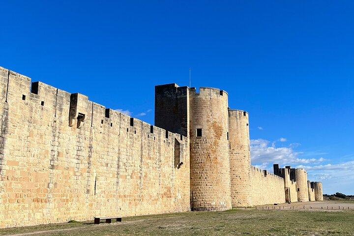 Excursion d'une demi-journée en petit groupe en Camargue et à Aigues Mortes
