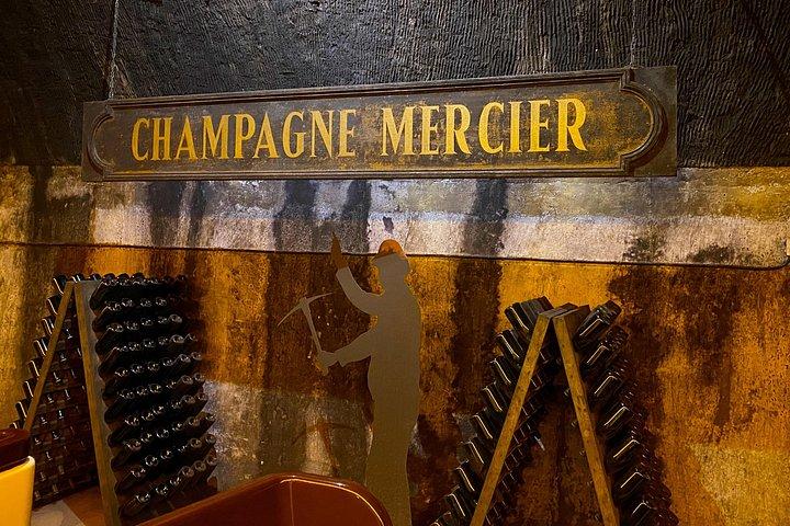 Champagne Privé Mercier Nicolas Feuillatte Voyage au départ de Paris