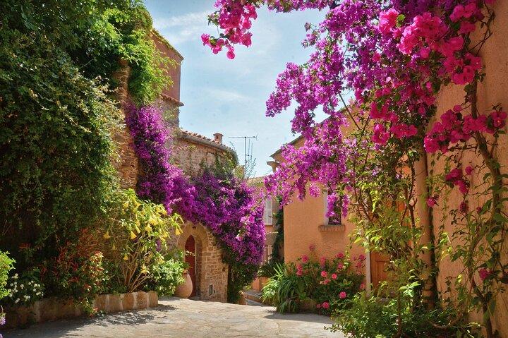Visite privée au départ de Saint-Tropez vers la ville des fleurs