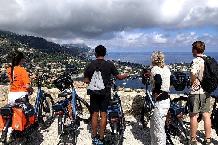 Nice : Visite guidée de 3h à vélo électrique, promenade des Anglais & Villefranche