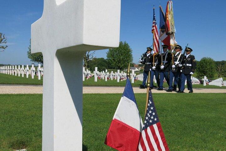 Transfert depuis Le Havre ou Honfleur vers le Cimetière Américain