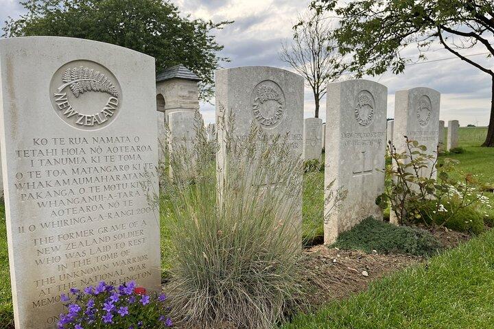 Visite privée de la Nouvelle-Zélande axée sur la Première Guerre mondiale