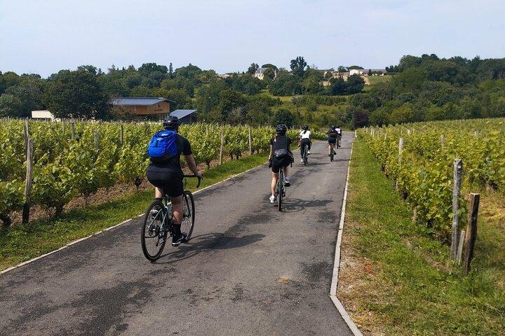 Bordeaux à vélo Gravel : Monuments & vignobles confidentiels