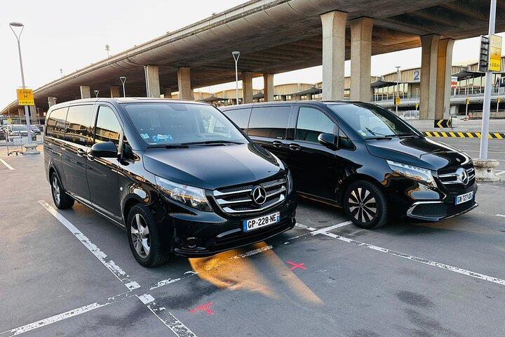 Transfert privé de l'aéroport Paris CDG au centre-ville