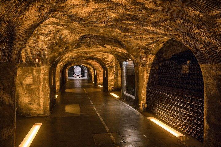Excursion privée d'une journée à Epernay et Reims Champagne au départ de Paris