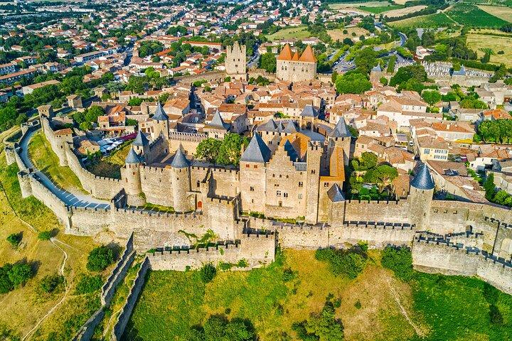 Visite à pied de Carcassonne avec audioguide sur votre smartphone