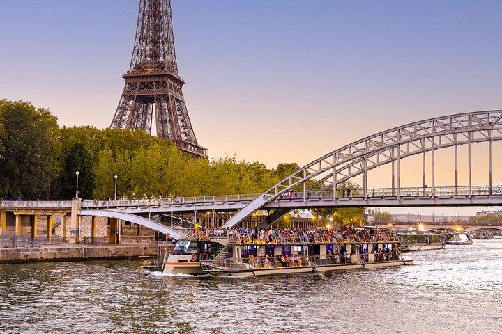 Croisière touristique et dîner sur la Seine au Bistro Parisien
