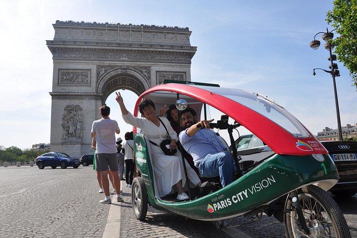 Le meilleur de Paris en vélo Rickshaw privé