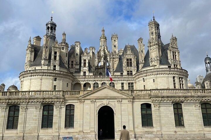 Visite du château de Chambord en petit groupe en minivan au départ de Paris