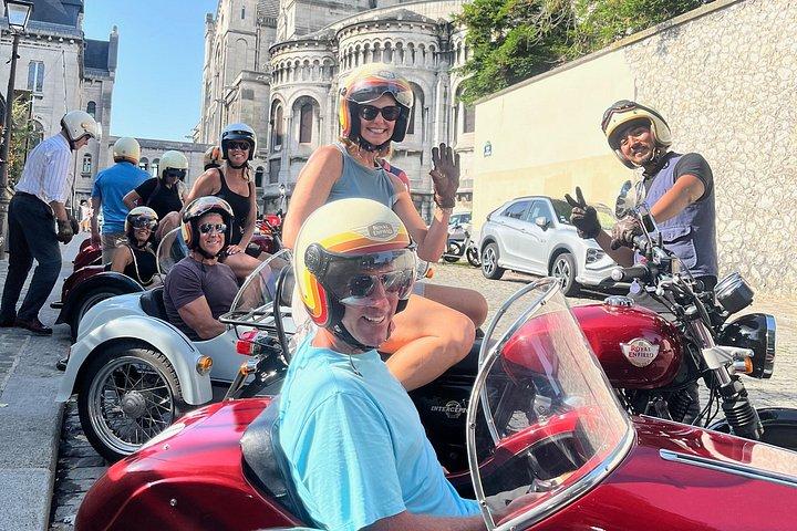 Visite privée de Montmartre en side-car : Hors des sentiers battus
