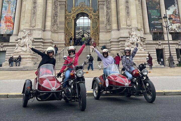 Expérience Sidecar Paris d'une demi-journée personnalisée