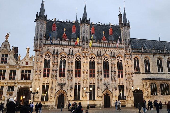 Excursion d'une journée sur le marché de Noël et la vieille ville de Paris à Bruges