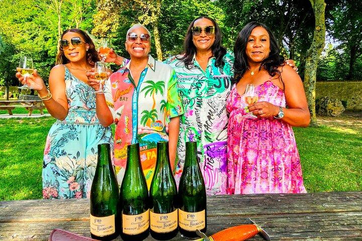 Visite privée d'une journée complète avec 2 maisons de champagne de producteurs de boutique
