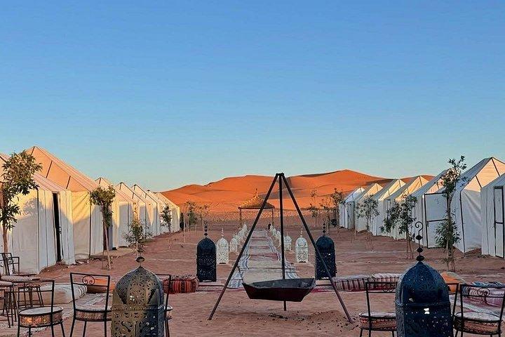 Excursion de 3 jours dans le désert de Marrakech à Merzouga Dunes & Camel Trek