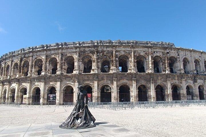 Visite privée à Nîmes Orange et Pont du Gard