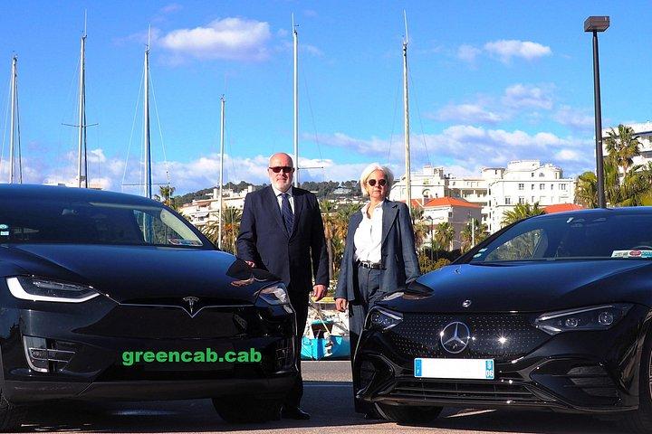 Transfert Privé Aéroport de Nice vers Cannes ou Cannes vers Nice