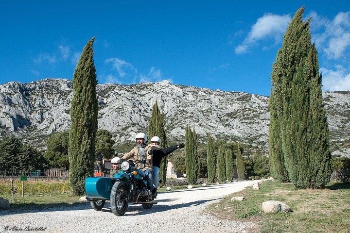 Aix-en-Provence : Wine Tour d'une journée en Sidecar
