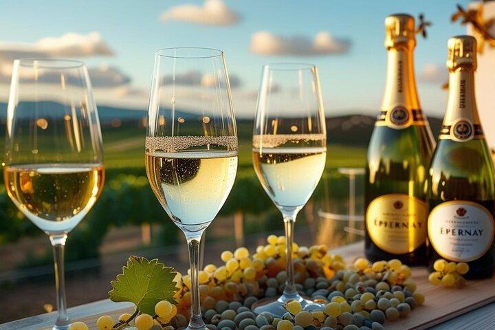 De Paris: Visite et dégustation des caves et vignobles de Champagne