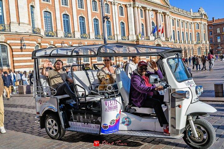 Visite de Toulouse en Tuk Tuk électrique