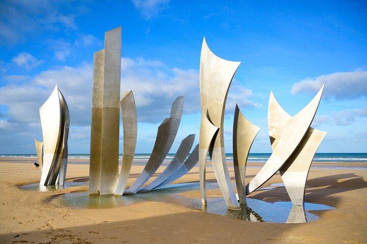 Débarquement de Normandie Omaha Beach & Honfleur au départ de Paris