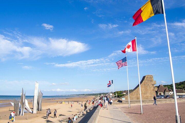 Visite privée de Normandie au départ de Paris: Plages du Débarquement et charmes locaux