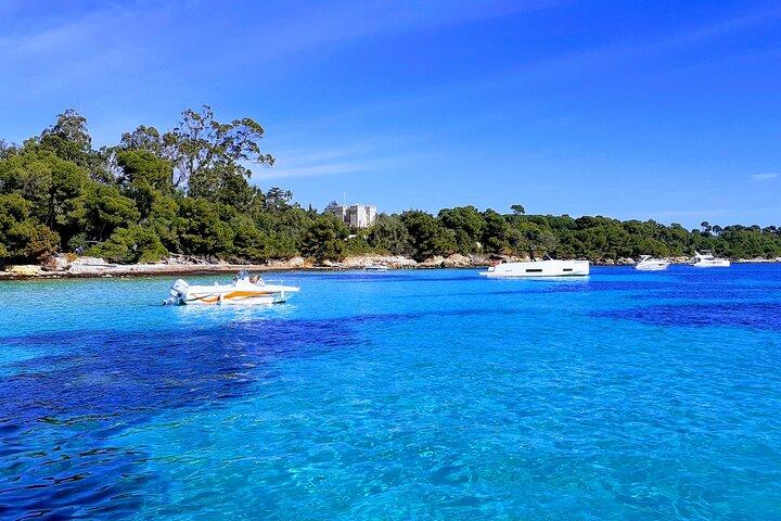 Excursion en bateau privée les îles de lérins cannes mandelieu