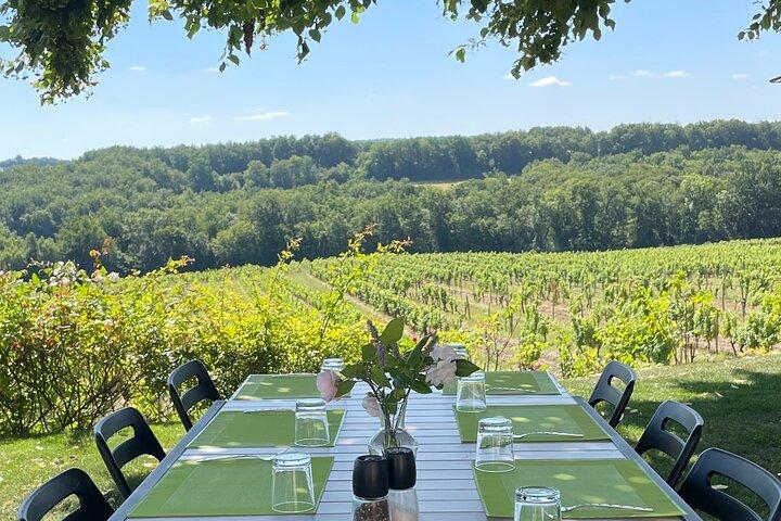Déjeuner au Château Lestevenie
