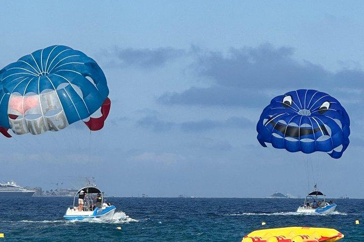 Vol en Parachute Ascensionnel au-dessus de la Baie de Cannes